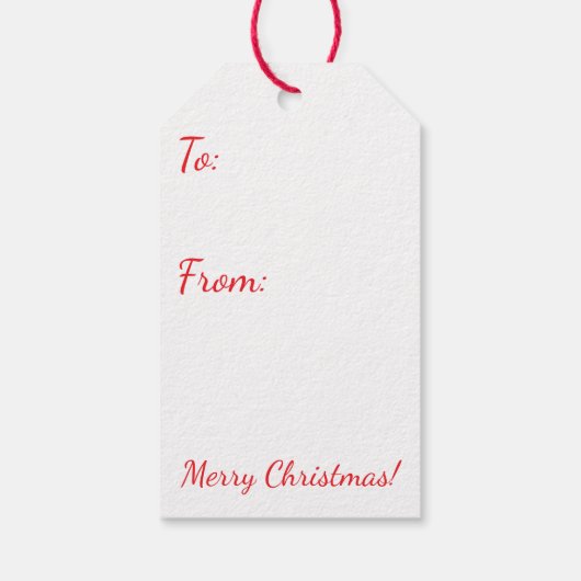 Chic 50s Lady Decorating Tree Cadeaulabel (Achterkant)