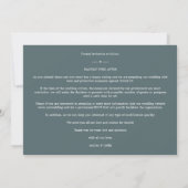 Chic 5 Custom Photos Minimalist Collage Wedding (Achterkant)
