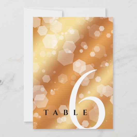 Chic 7th 22nd 49th Copper Wedding Jubileum Kaart (Achterkant)