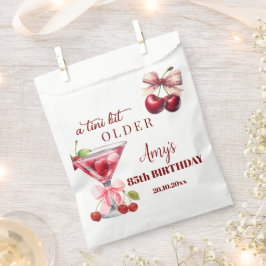Chic A Tini Beetje Ouder Cherrymartini 85e Verjaar Bedankzakje