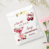Chic A Tini Bit Older Cherry Martini 45th Birthday Bedankzakje (Gezegeld)