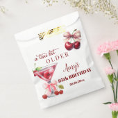 Chic A Tini Bit Older Cherry Martini 85th Birthday Bedankzakje (Gezegeld)