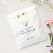 Chic a tini one boy baby shower bedankzakje (Gezegeld)