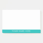 Chic Aangepaste Naam Sticky Notes voor Kantoor &Ho (Voorkant)