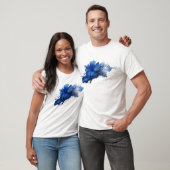 Chic ABSTRACT BLOEM Designer Grafisch T-shirt (Unisex)