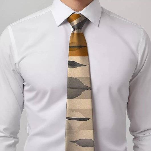 Chic Abstract Design Pattern Stropdas