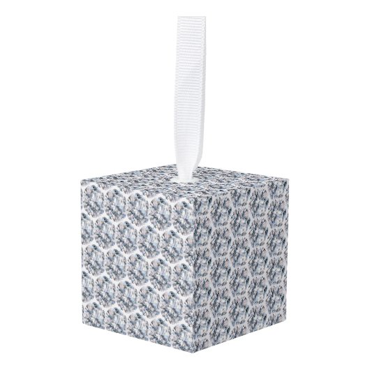 Chic abstract diamant decoratie (Voorkant hoekig)
