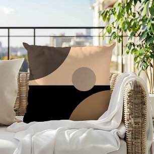 Chic Abstract Geometric Circles Art Pattern Buitenkussen