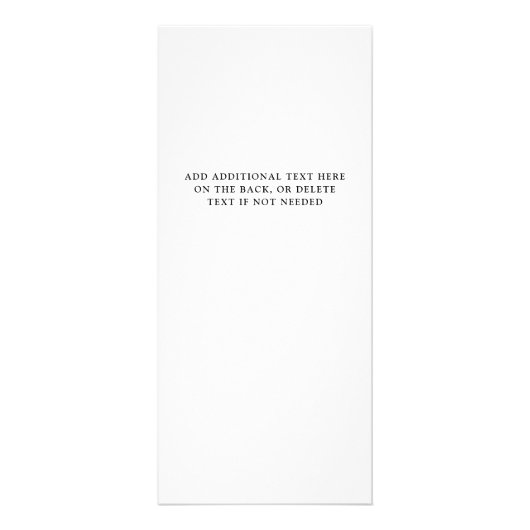 Chic Abstract Neutral | Servicemenu voor prijslijs Reclamekaart (Achterkant)