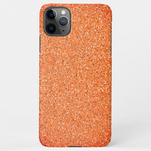 Chic Abstract Oranje Gold grind Modern Elegant iPhone Hoesje (Achterkant)