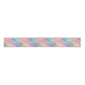 Chic Abstract Pastel Glitter Color Pattern Grosgrain Lint (Voorkant)