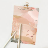 Chic Abstract Waterverf najaar - aangepaste naam Post-it® Notes