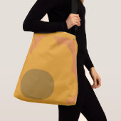 Chic Abstracte kleurrijke ventilator Crossbody Tas (Dichtbij)