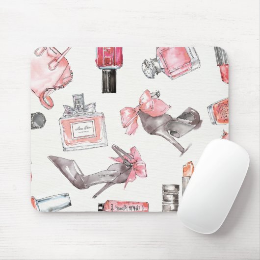 Chic Accents | Mode Waterverf Muismat (Met muis)