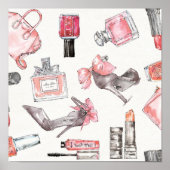 Chic Accents | MODE WATERVERF Poster (Voorkant)