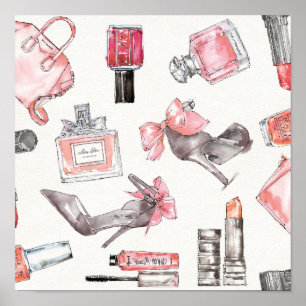 Chic Accents   MODE WATERVERF Poster