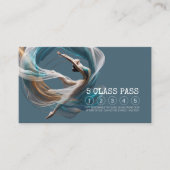 Chic Aerial vliegende Air Yoga Instructor Class Pa Klantenkaartje (Voorkant)