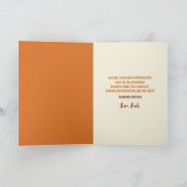 Chic Afro-Amerikaanse vrouw Thanksgiving | Herfst Kaart (Binnen)