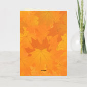 Chic Afro-Amerikaanse vrouw Thanksgiving | Herfst Kaart (Achterkant)