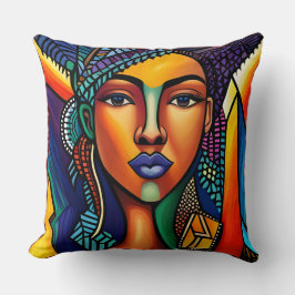 Chic Afro Queen Kussen