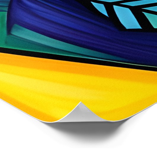 Chic Afro Queen Poster (Hoek)