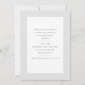 CHIC AFSTUDEERDER modern fotooverzicht type bekled Kaart (Achterkant)