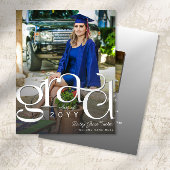 Chic AFSTUDEERDER Photo Budget Afstuderen Aankondi