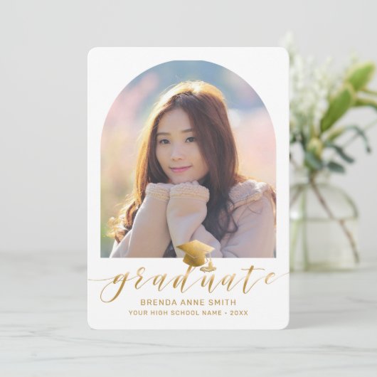 Chic Afstuderen 2 het Manuscript van het Pet van d Aankondiging (Staand voorkant)