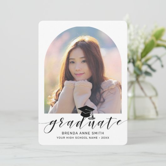 Chic Afstuderen 2 het Zwarte Manuscript van het Pe Aankondiging (Staand voorkant)