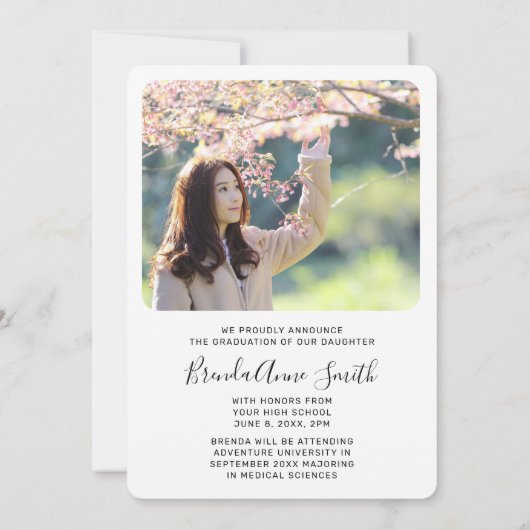 Chic Afstuderen 2 het Zwarte Manuscript van het Pe Aankondiging (Achterkant)