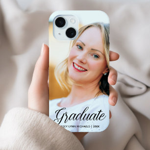 Chic Afstuderen hooggeplaatst Afstuderen Foto Aang iPhone 15 Case