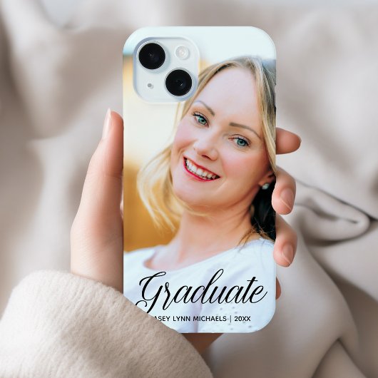 Chic Afstuderen hooggeplaatst Afstuderen Foto Aang Case-Mate iPhone Case