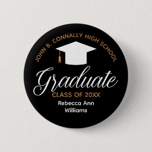 Chic Afstuderen - persoonlijk aangepast 2023 - Afs Ronde Button 5,7 Cm