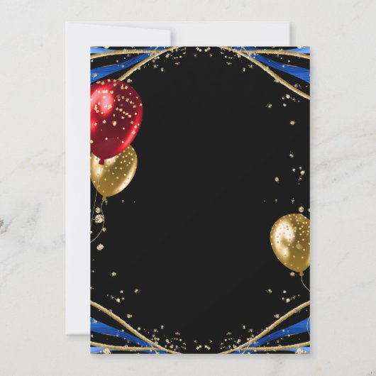 Chic Agate 65e verjaardag Kaart (Achterkant)