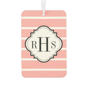 CHIC AIR FRESHENER_04 BLUSH ROZE/ZWART/WIT LUCHTVERFRISSER