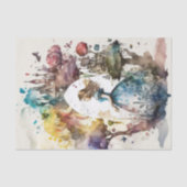 Chic Alice in Wonderland ontkoppeling Tissuepapier (Voorkant)