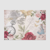 Chic Alice in Wonderland  ontkoppeling Tissuepapier (Voorkant)