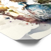 Chic Alice in Wonderland Poster (Hoek)