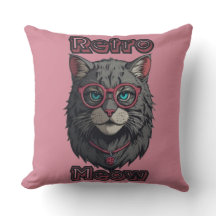 Chic Anime Grey Cat Logo voor Fans