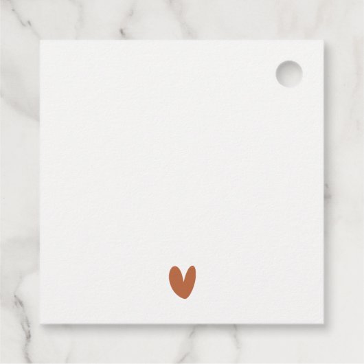 Chic Annapolis Maryland Waterverf bruiloft Bedankjes Labels (Achterkant)