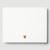 Chic Annapolis Maryland Waterverf bruiloft Gastenboek (Achterkant)