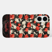 Chic Anniversary Gift Tulip Custom Case-Mate iPhone Case (Achterkant (horizontaal))