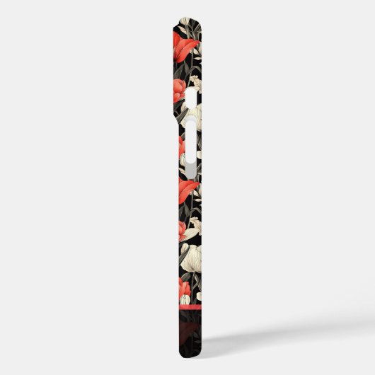 Chic Anniversary Gift Tulip Custom Case-Mate iPhone Case (Achterkant / Links)