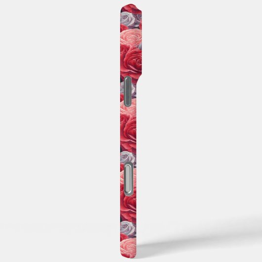 Chic Anniversary Keepsake Rose Flower Photo  Case-Mate iPhone Case (Achterkant / Rechts)