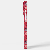 Chic Anniversary Keepsake Rose Flower Photo  Case-Mate iPhone Case (Achterkant / Links)