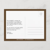 Chic Argyle Baby Girl Geboorteaankondiging Aankondigingskaart (Achterkant)