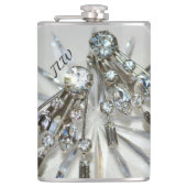 Chic  Art Deco Rhinestones Heupfles (Voorkant)