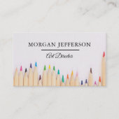 Chic Artist Modern Art Director Gallery Creative Visitekaartje (Voorkant)