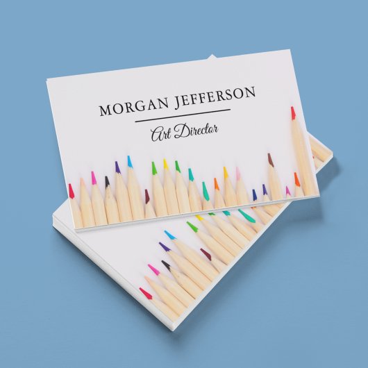 Chic Artist Modern Art Director Gallery Creative Visitekaartje