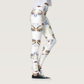 Chic Artistic Feminine Elements in Waterverf Leggings (Rechts)